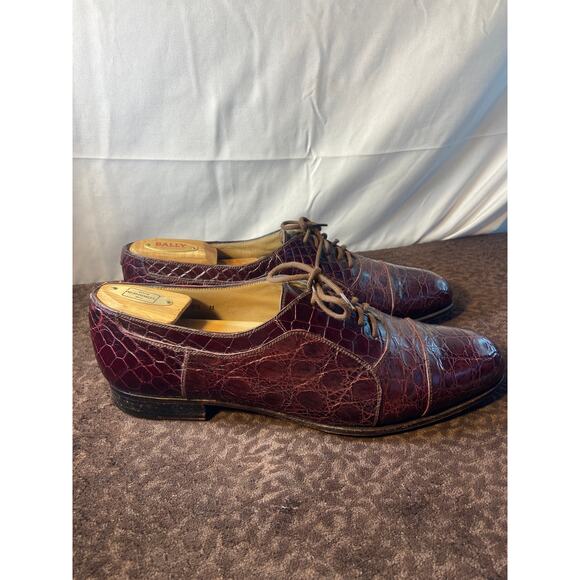 Bally Crocco‎ Crocodile men\'s dress shoe main image 11